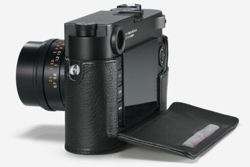 ライカ M10用 レザー プロテクター ブラック - 画像 (3)