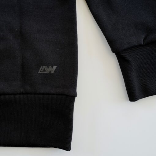 LOOPWHEELER x GALLERY ENZO Sweatshirt "BLACK" - 画像 (6)