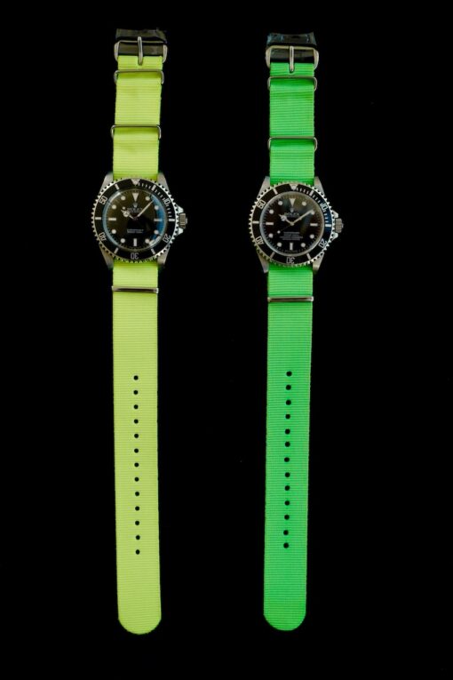 NEON COLOR STRAP 20MM FOR ROLEX SPORTS MODEL