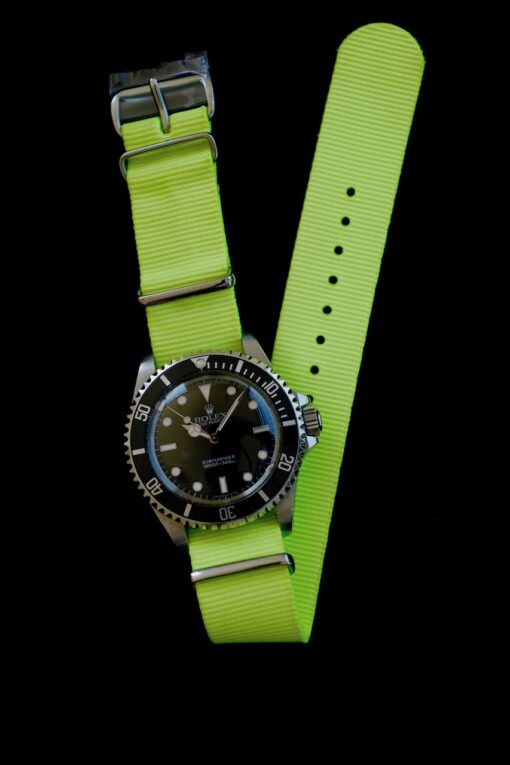 NEON COLOR STRAP 20MM FOR ROLEX SPORTS MODEL - 画像 (5)