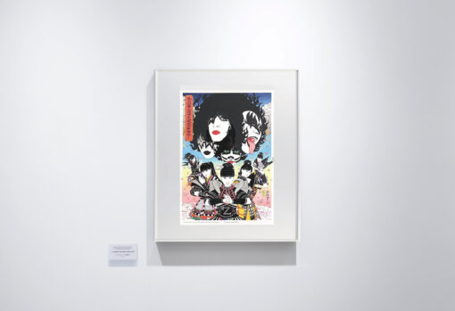 浮世絵「桃色四葉乙接吻四人衆大合戦絵巻」