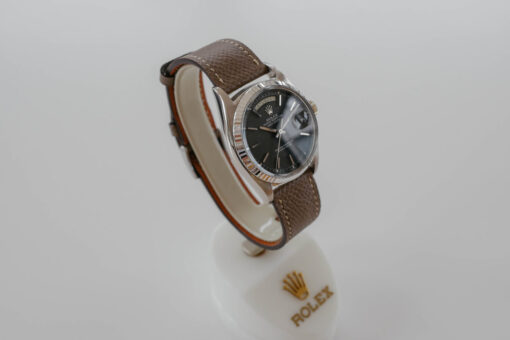 Restock ROLEX DAYDATE Ref.1803/9 18KWG Original Black dial 1971y - 画像 (6)