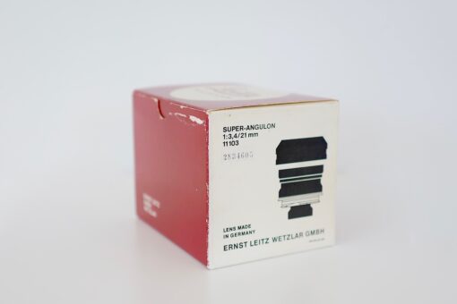 LEICA Super-Angulon 21mmF3.4 last version 1977y with Hood and Box etc, - 画像 (2)