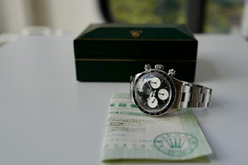 ROLEX COSMOGRAPH DAYTONA REF.6263 Big eye Sigma dial / 1973y with 日本ロレックス O/H保証書 - 画像 (8)
