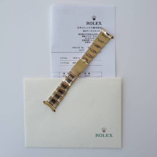 ROLEX GMT-MASTER REF.1675/8 NO CROWN GUARD MARK1. 1962Y - 画像 (8)