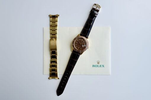 ROLEX GMT-MASTER REF.1675/8 NO CROWN GUARD MARK1. 1962Y - 画像 (2)