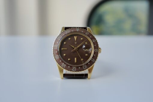 ROLEX GMT-MASTER REF.1675/8 NO CROWN GUARD MARK1. 1962Y - 画像 (4)