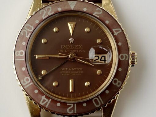 ROLEX GMT-MASTER REF.1675/8 NO CROWN GUARD MARK1. 1962Y - 画像 (12)