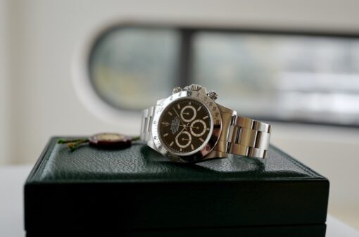 Cosmograph DAYTONA ref.16520N inverted "6" Single buckle 1991y ROLEX JP OH guarantee - 画像 (12)