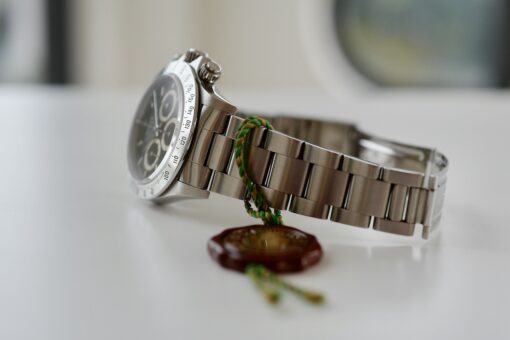 Cosmograph DAYTONA ref.16520N inverted "6" Single buckle 1991y ROLEX JP OH guarantee - 画像 (4)