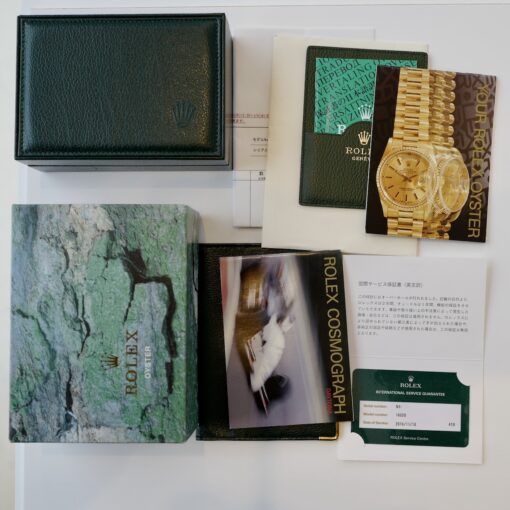 Cosmograph DAYTONA ref.16520N inverted "6" Single buckle 1991y ROLEX JP OH guarantee - 画像 (14)