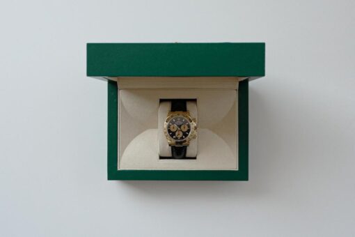 ROLEX DAYTONA REF.116518 Black x Gold dial x Red minute circle - 画像 (10)
