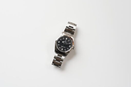 ROLEX EXPLORER 1 Ref.1016 Fat font with Guarantee and Tag etc, 1986y