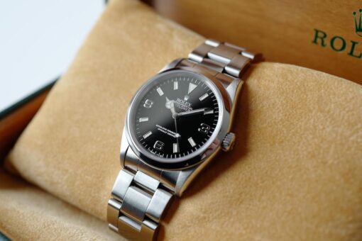 ROLEX EXPLORER1 Ref.14270 Black out Silver Letter - 画像 (2)