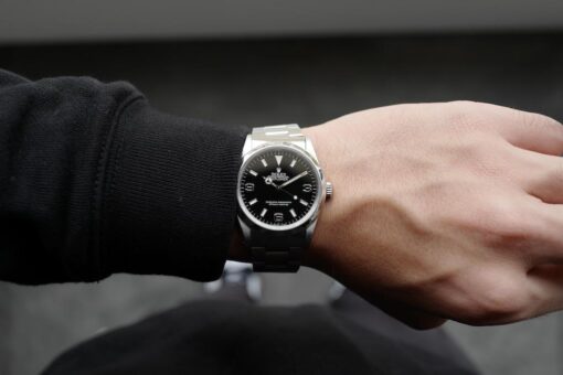 ROLEX EXPLORER1 Ref.14270 Black out Silver Letter - 画像 (13)