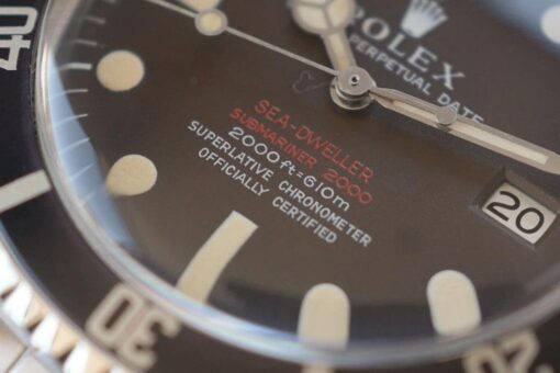 ROELX SEA-DWELLER TROPICAL Ref.1665 "DRSD" Mk2 dial - 画像 (8)