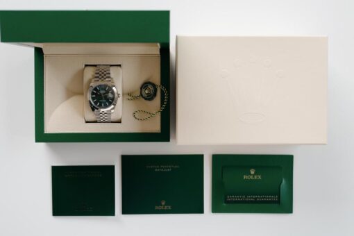 ROLEX DATE-JUST "Mint Green" Ref.126300 Jubilee Bracelet - 画像 (11)