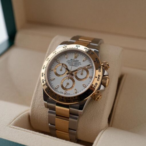ROLEX DAYTONA Ref.116503 "White x Yellow Gold Dial" 2019y - 画像 (9)