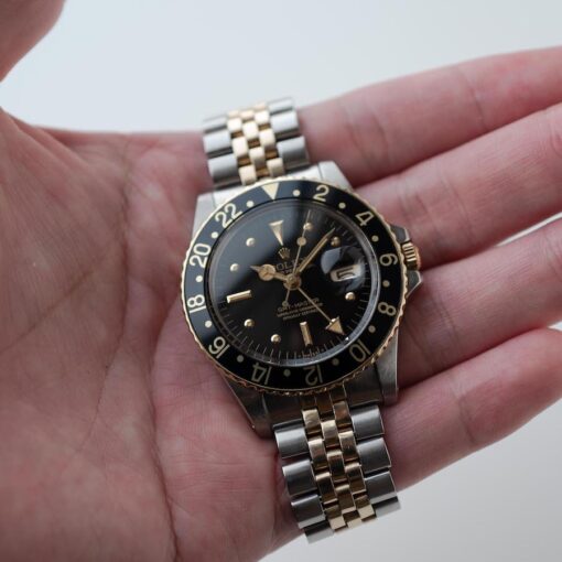 ROLEX GMT-MASTER Ref.1675/3 ”藤壺” Black dial 1977y with ROLEX OH Guarantee - 画像 (12)