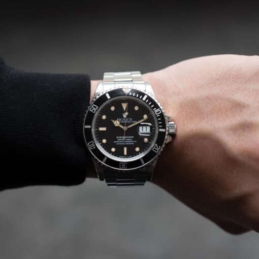 ROLEX SUBMARINER DATE  Ref.168000 "Triple Zero" 1985y - 画像 (8)