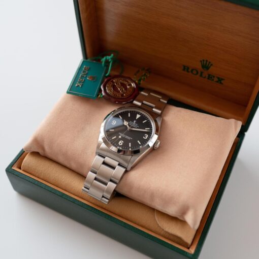 ロレックス/エクスプローラー1/ファットフォント/ROLEX EXPLORER 1 "Fat Font" フルセットRef.1016 R番 1988y MINT - 画像 (3)