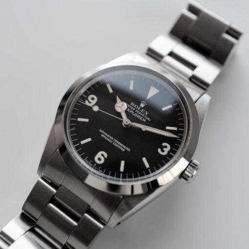 ロレックス/エクスプローラー1/ファットフォント/ROLEX EXPLORER 1 "Fat Font" フルセットRef.1016 R番 1988y MINT - 画像 (5)