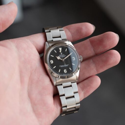 ロレックス/エクスプローラー1/ファットフォント/ROLEX EXPLORER 1 "Fat Font" フルセットRef.1016 R番 1988y MINT - 画像 (7)