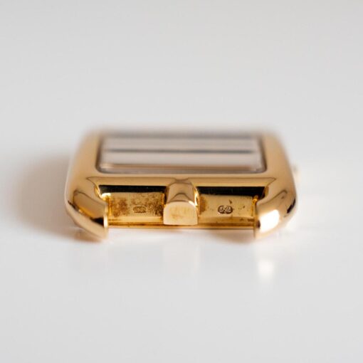 Hermès "Cape Cod"ケープコッド 18k Yellow Gold Black dial with Hermès Leather Strap - 画像 (5)