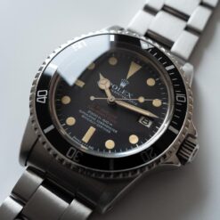 ロレックス　シードウェラー　赤シード　Double red Ref.1665 Mk3 ダイアル 1972y　文字盤　夜光