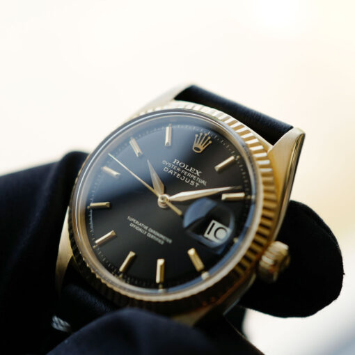 ROLEX DATE-JUST "Gilt Dial" 18K Yellow Gold Ref.1601/8 1964y - 画像 (11)