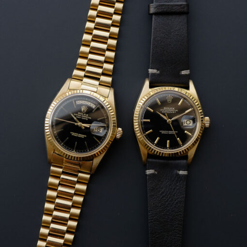 エイジング/レザーストラップ/ロレックスタイプ/Aging Leather Strap for ROLEX - 画像 (6)