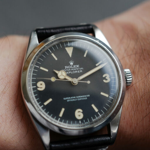 ロレックス/エクスプローラー１/マットダイアル/メガファット/ROLEX EXPLORER1 Ref.1016 "MEGA FAT" Mark1 1967-68y - 画像 (5)