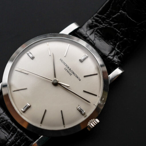 ヴァシュロン・コンスタンタン/ラウンド手巻き/プラチナケース/ダイヤモンドインデックス/VACHERON CONSTANTIN Ref.4824 Platinum 1950s - 画像 (4)
