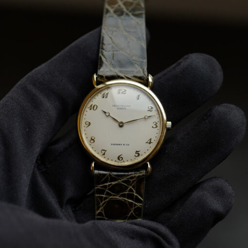 パテックフィリップ/ティファニーダブルネーム/18KYG/ブレゲ針・数字/PATEK PHILIPPE  Ref.3820J "Tiffany & Co." 18KYG Breguet Numerals with Archive - 画像 (6)