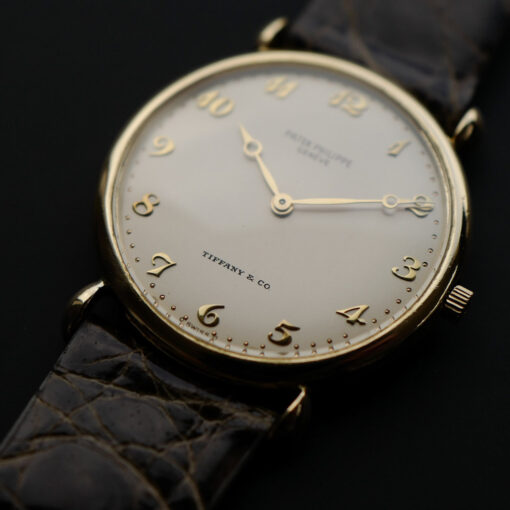 パテックフィリップ/ティファニーダブルネーム/18KYG/ブレゲ針・数字/PATEK PHILIPPE  Ref.3820J "Tiffany & Co." 18KYG Breguet Numerals with Archive - 画像 (5)