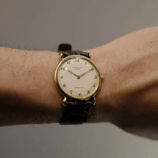 パテックフィリップ/ティファニーダブルネーム/18KYG/ブレゲ針・数字/PATEK PHILIPPE  Ref.3820J "Tiffany & Co." 18KYG Breguet Numerals with Archive - 画像 (3)