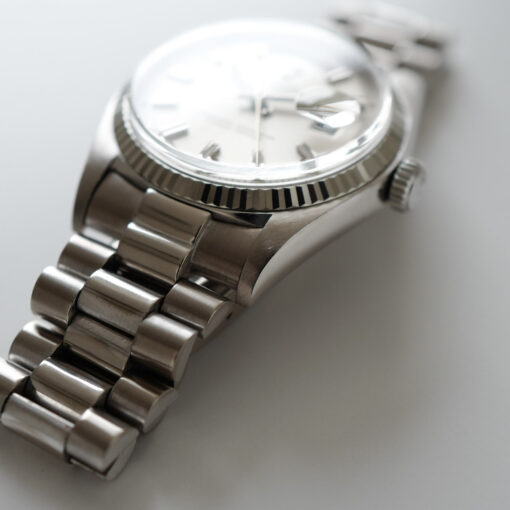 ロレックス/デイデイト/ワイドボーイ/18Kホワイトゴールド/ROLEX DAY-DATE "Wide Boy" 18KWG Ref.1803/9 1973y - 画像 (5)