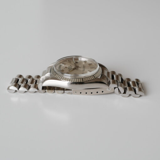 ロレックス/デイデイト/ワイドボーイ/18Kホワイトゴールド/ROLEX DAY-DATE "Wide Boy" 18KWG Ref.1803/9 1973y - 画像 (7)