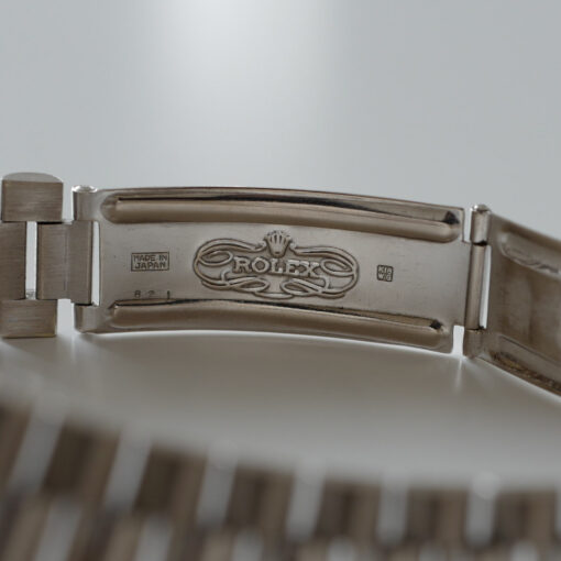 ロレックス/デイデイト/ワイドボーイ/18Kホワイトゴールド/ROLEX DAY-DATE "Wide Boy" 18KWG Ref.1803/9 1973y - 画像 (9)