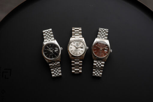ロレックス/デイデイト/ワイドボーイ/18Kホワイトゴールド/ROLEX DAY-DATE "Wide Boy" 18KWG Ref.1803/9 1973y - 画像 (4)