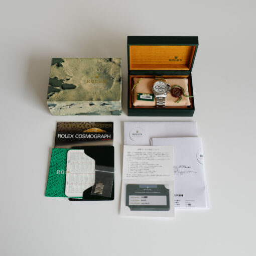 ロレックスデイトナ16520/X番/逆6シングルバックル/OH証明書/ROLEX DAYTONA Ref.16520 X Mk3 Dial Invert 6 1991y - 画像 (2)