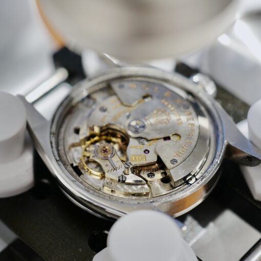 ロレックス/エクスプローラー1グロッシーダイヤル6610/ミニッツサークル/ROLEX EXPLORER 1 Ref.6610 "Gilt Dial" 1957y - 画像 (6)
