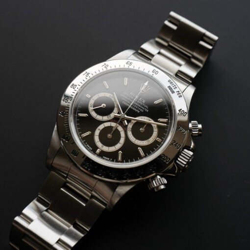 ロレックス/エルプリメロ/デイトナ16520 N番/逆6 シングルバックル/ROLEX DAYTONA ZENITH Ref.16520N "Invert 6 / Single Buckle" 1991y - 画像 (3)