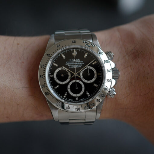 ロレックス/エルプリメロ/デイトナ16520 N番/逆6 シングルバックル/ROLEX DAYTONA ZENITH Ref.16520N "Invert 6 / Single Buckle" 1991y - 画像 (10)
