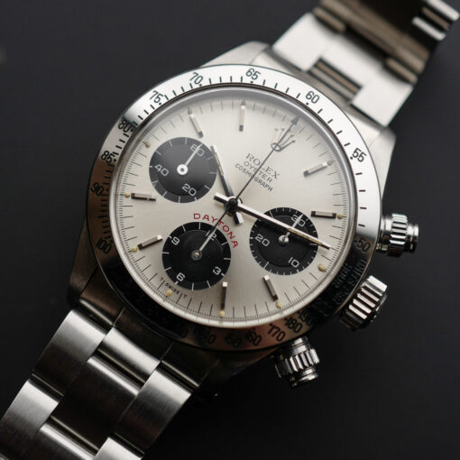 ロレックス/デイトナ6265/シルバーダイヤルビッグデイトナ/国際保証書等付属品完備/ROLEX DAYTONA "BIG RED" Ref.6265 1984-85y with Guarantee Paper etc, - 画像 (3)