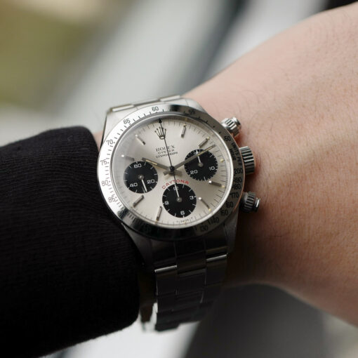 ロレックス/デイトナ6265/シルバーダイヤルビッグデイトナ/国際保証書等付属品完備/ROLEX DAYTONA "BIG RED" Ref.6265 1984-85y with Guarantee Paper etc, - 画像 (6)