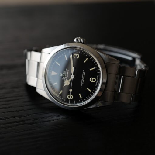 ロレックス/エクスプローラー1/1016ミラーダイヤル/タイプ6/ROLEX EXPLORER1 Ref.1016 "GILT DIAL" Mk6 1966y - 画像 (2)