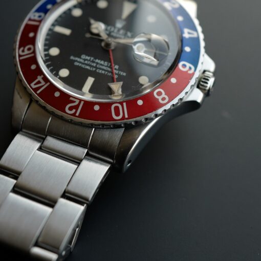ロレックス/GMTマスター/1675/ロングEマーク1/ROLEX GMT-MASTER Ref.1675 "Long-E"Mark1 / 1970y - 画像 (5)