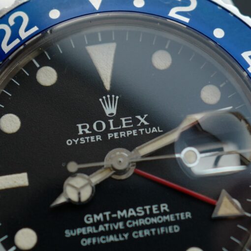 ロレックス/GMTマスター/1675/ロングEマーク1/ROLEX GMT-MASTER Ref.1675 "Long-E"Mark1 / 1970y - 画像 (2)