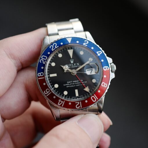 ロレックス/GMTマスター/1675/ロングEマーク1/ROLEX GMT-MASTER Ref.1675 "Long-E"Mark1 / 1970y - 画像 (3)